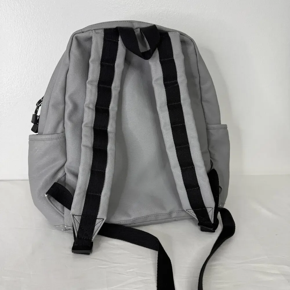STATE Bags Backpack Frost Gray One Size Map Lining Laptop Sleeve Padded Straps